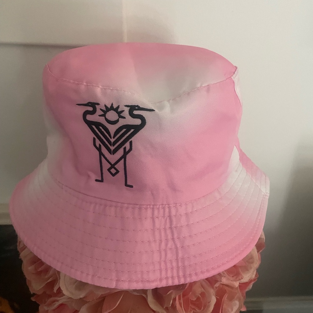 Pink Bucket Hat With Suncrest Logo - Unbranded